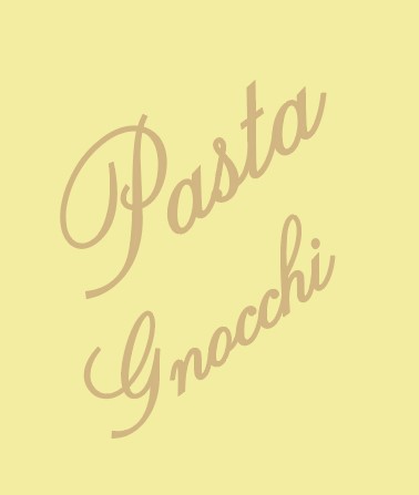 Pasta Gnocchi